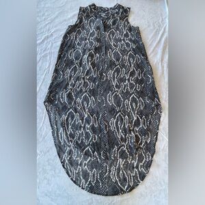 Acrobat Monochrome Patterned dress with slip